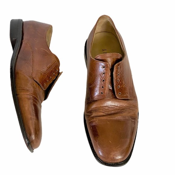 Johnston & Murphy Other - Mens J. Murphy Brown Cap Toe Dress Shoes